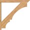 Ekena Millwork Balboa Traditional Smooth Outlooker, Western Red Cedar, 5 1/2"W x 46"D x 46"H OUT06X46X46BOA01SWR - alternate 4